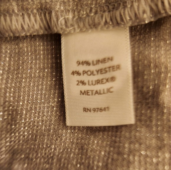 J. Jill Neutral Linen-Blend Midi Skirt in Light Taupe - Picture 11 of 11